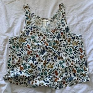 H&M floral tank